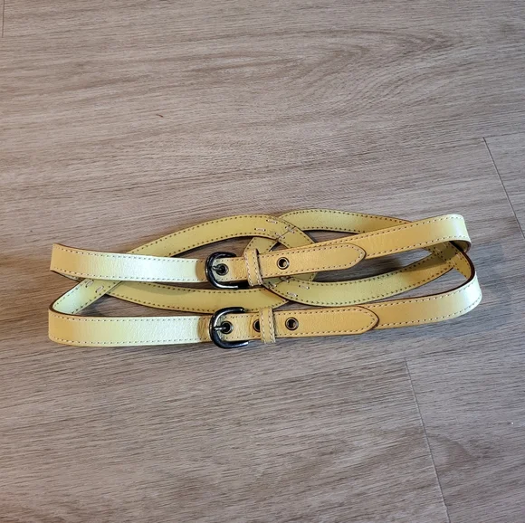 Diane Von Furstenberg | Accessories | Yellow Dvf Leather  display picture 2